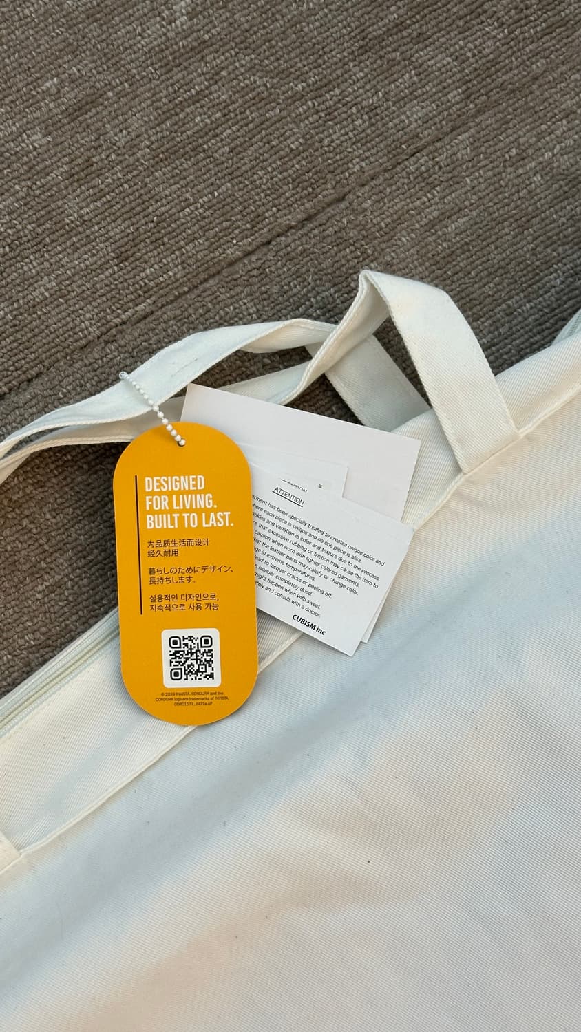 26ss 비즈빔 코듀라 22L 백팩 상품이미지4