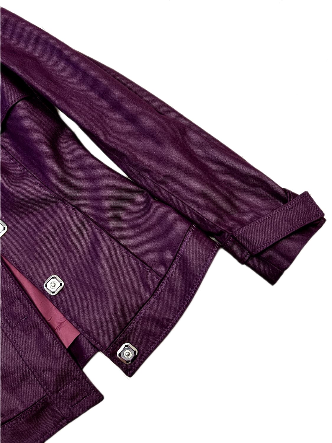 베르사체 진스 퍼플 데님 자켓 상품이미지3