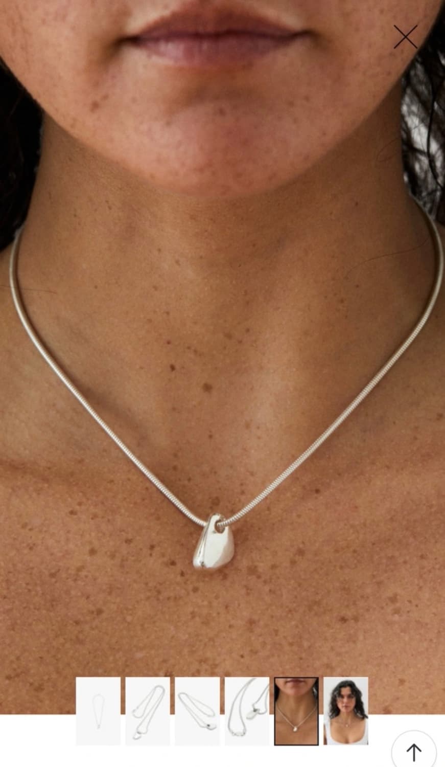 HERNAN HERDEZ 포르마 네크리스 물방울 펜던트 목걸이 상품이미지1