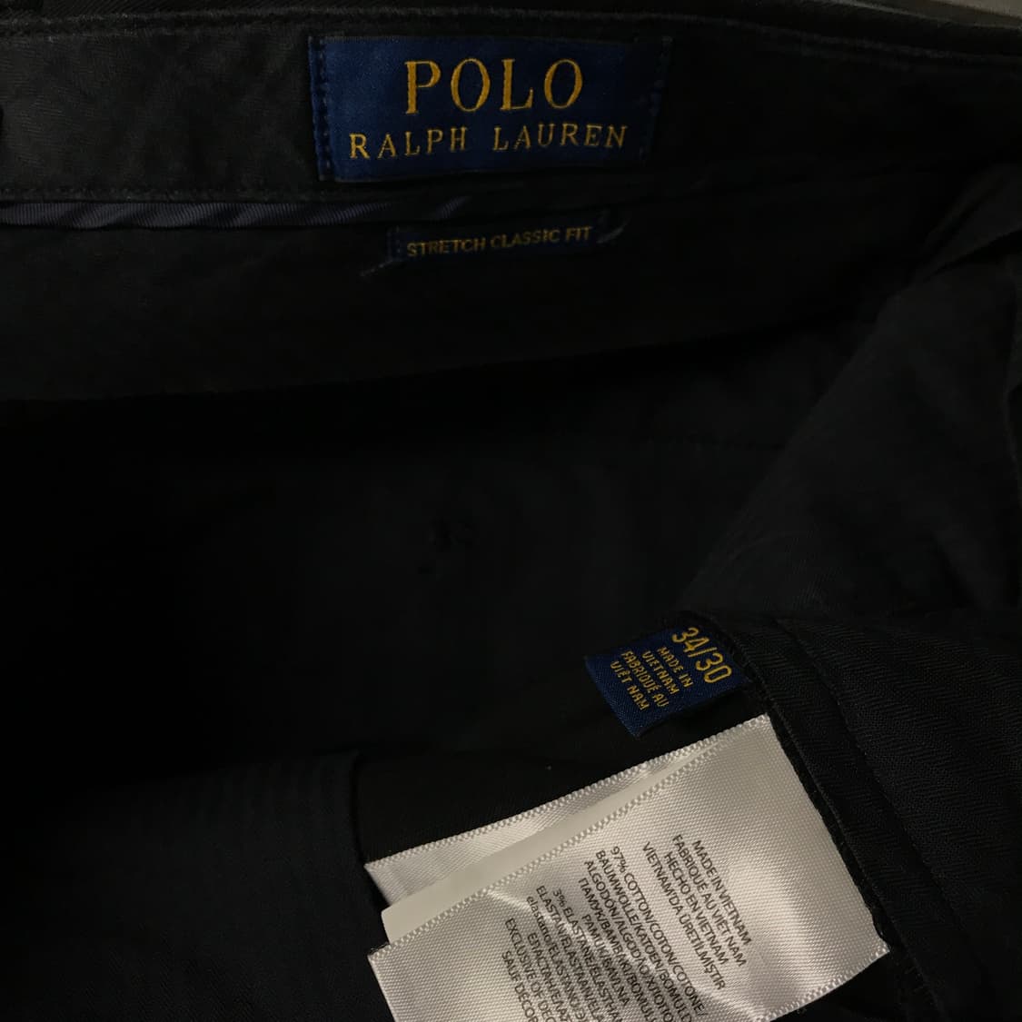 폴로 랄프로렌 블랙 치노 팬츠 34/30 상품이미지6