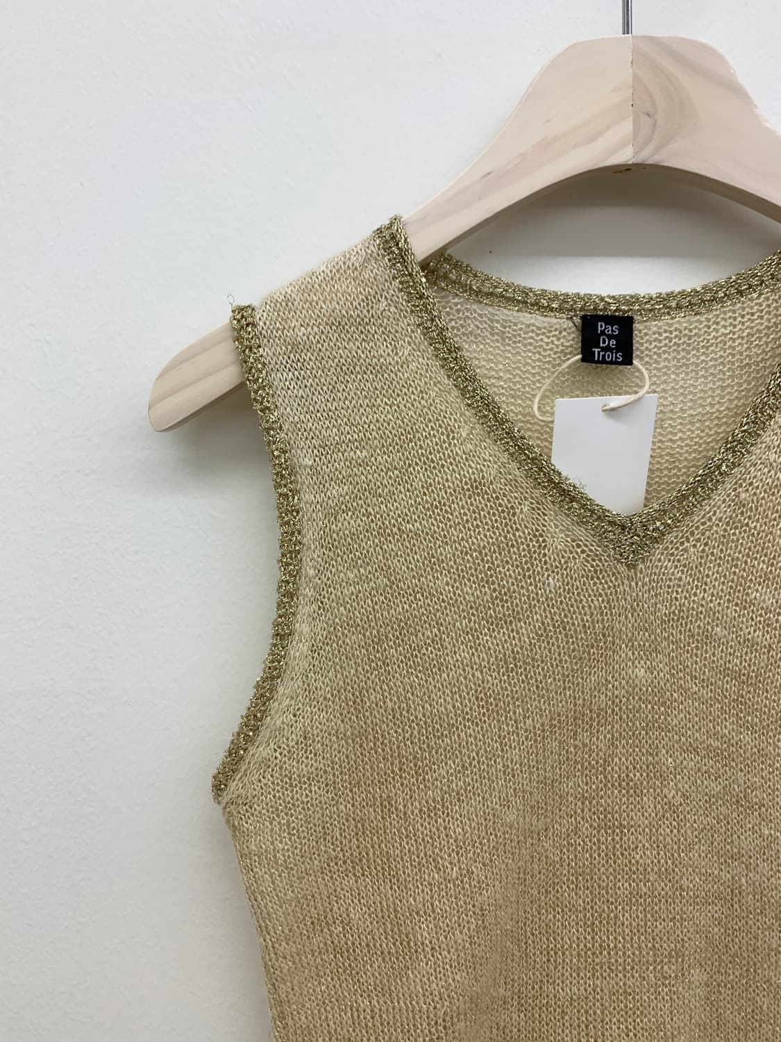 슬리브리스 니트 sleeveless knit 상품이미지2