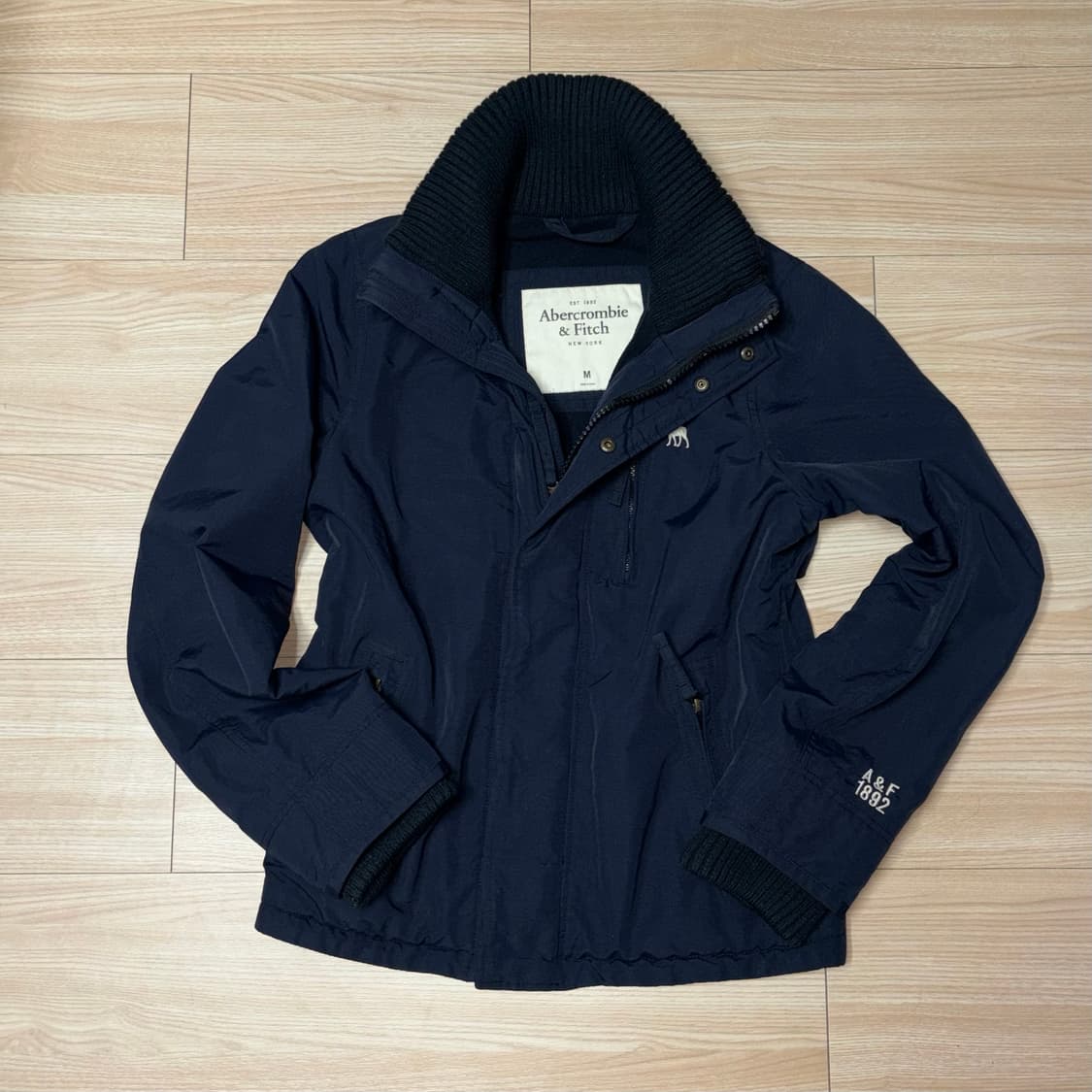 아베크롬비 더블넥 기모 자켓 상품이미지2