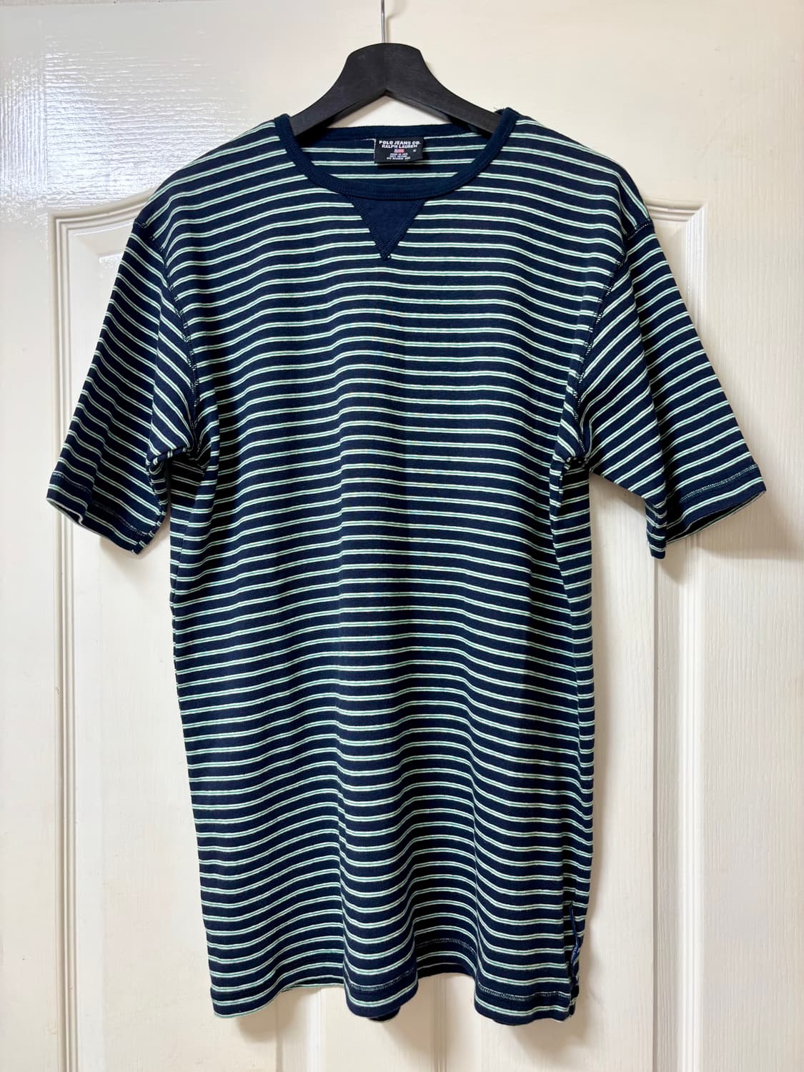 폴로 진스 랄프로렌 미제 스트라이프 면 니트 상품이미지1