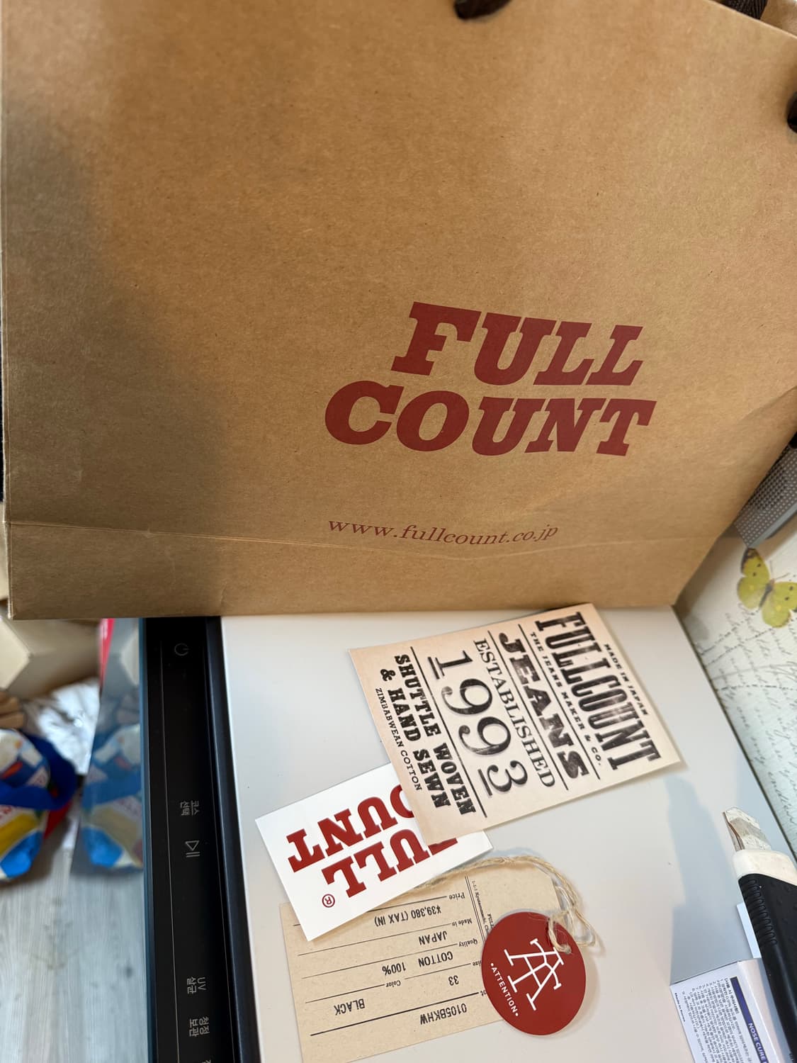 풀카운트 다트포드 0105 흑청 33 상품이미지4