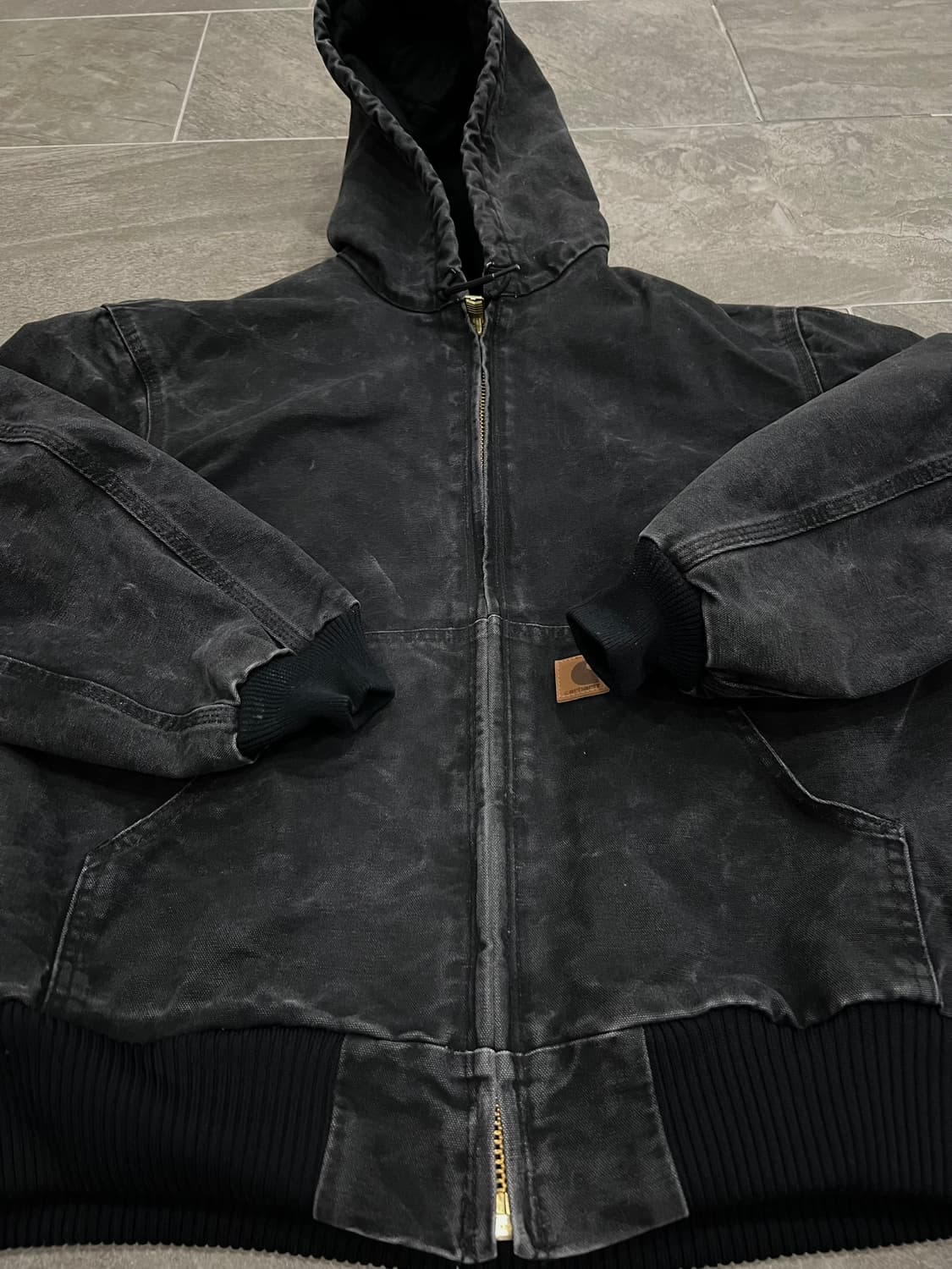 (L) 칼하트 덕 액티브 후드자켓 J130 BLK 블랙 상품이미지8