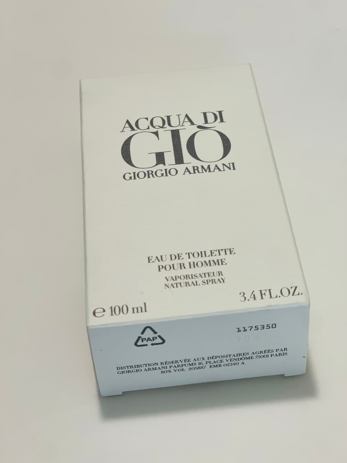 새상품)조르지오아르마니 아쿠아디지오 여름에 쓰기좋은 남성 향수 100ml 상품이미지3