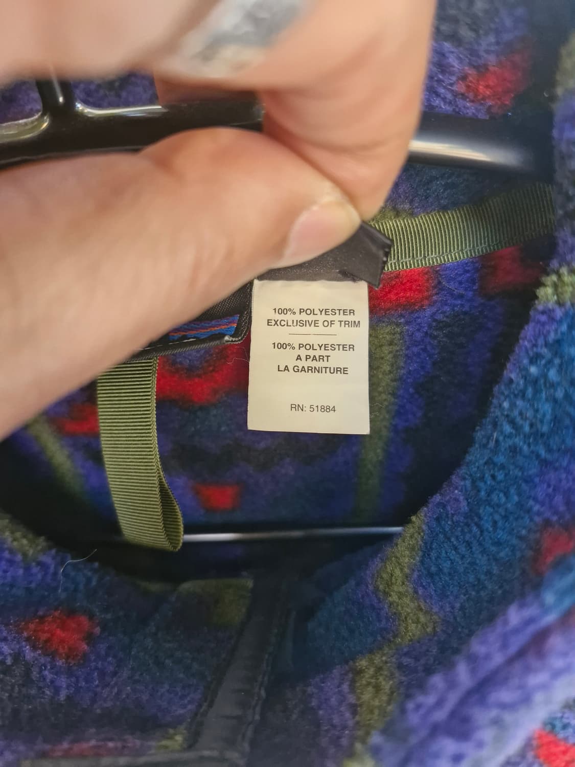 Z-206 파타고니아 신칠라 아즈텍 네이티브 80s 상품이미지6