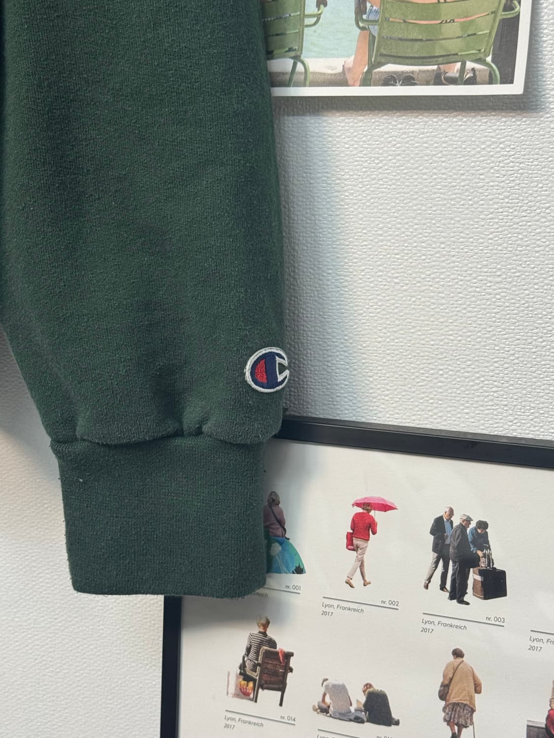 Champion Sweatshirt Green/T128 상품이미지3