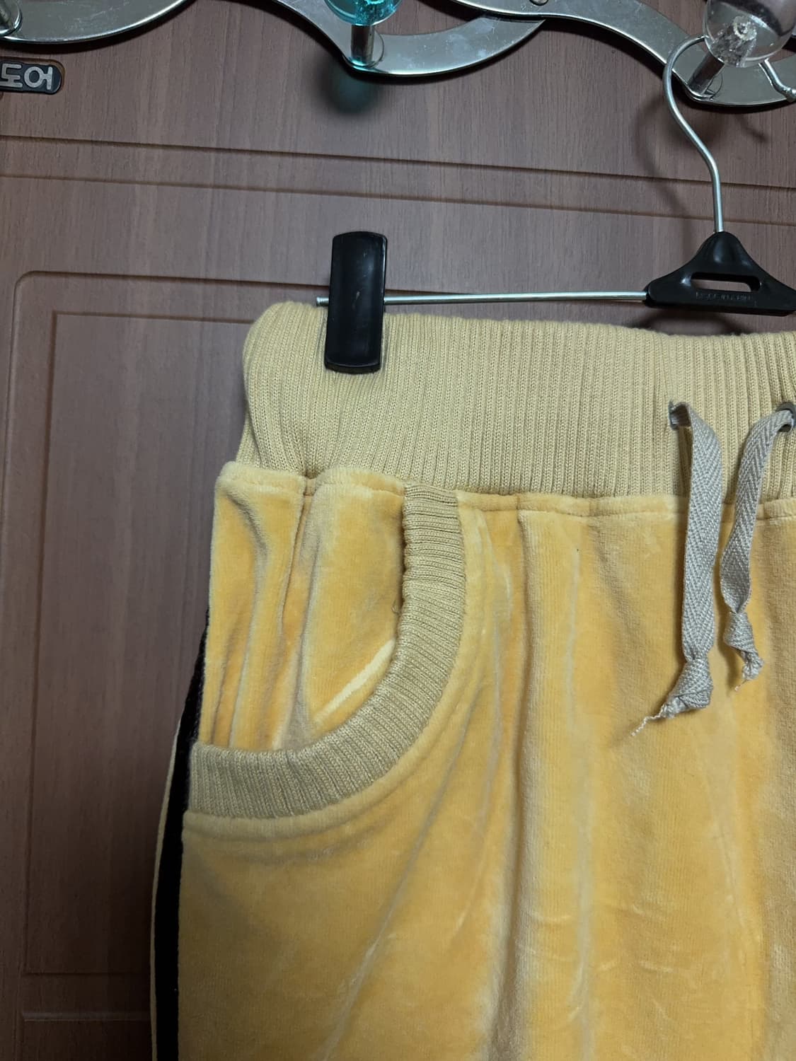 빈티지 아노깔 아디다스 나이키 옐로우 골드 트레이닝 트랙팬츠 반바지 상품이미지2