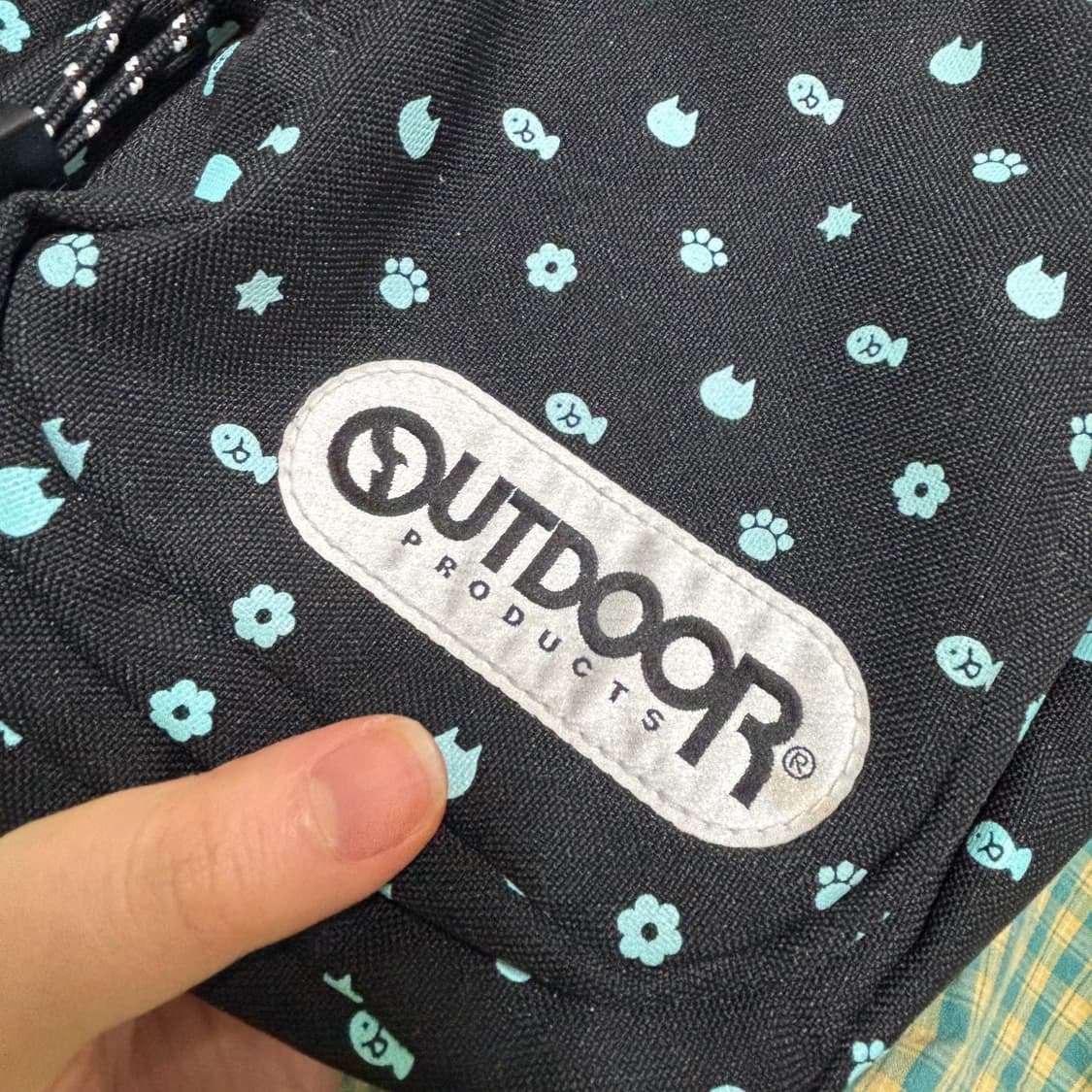 아웃도어 프로덕트 고양이 도트 슬링백 크로스백 일본 빈티지 하구미 가방 상품이미지3