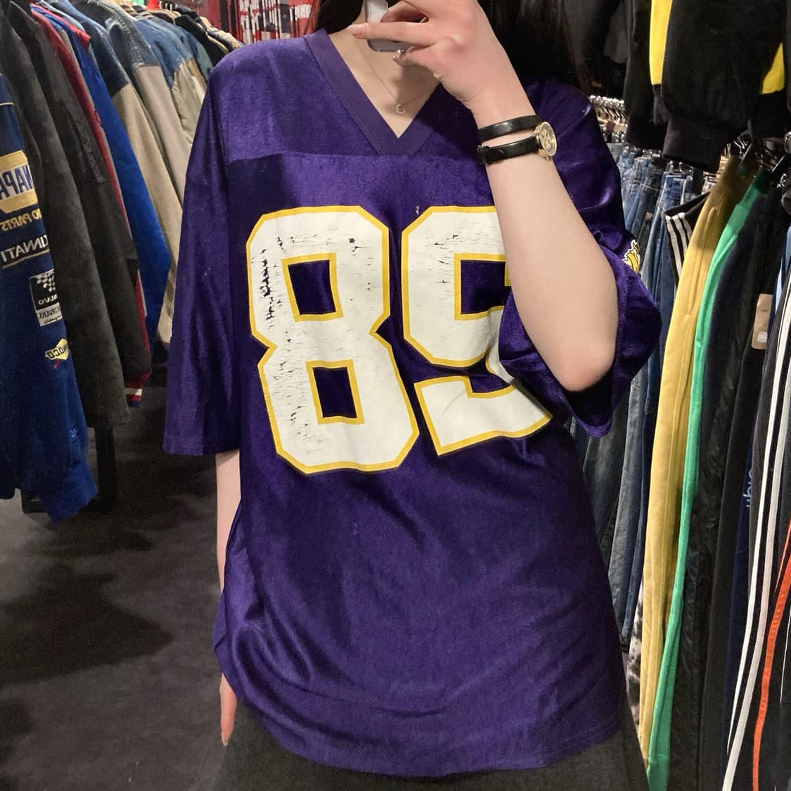 [IM] NFL 미네소타 바이킹스 아드리안 피터슨 NO.28 퍼플 져지 상품이미지4