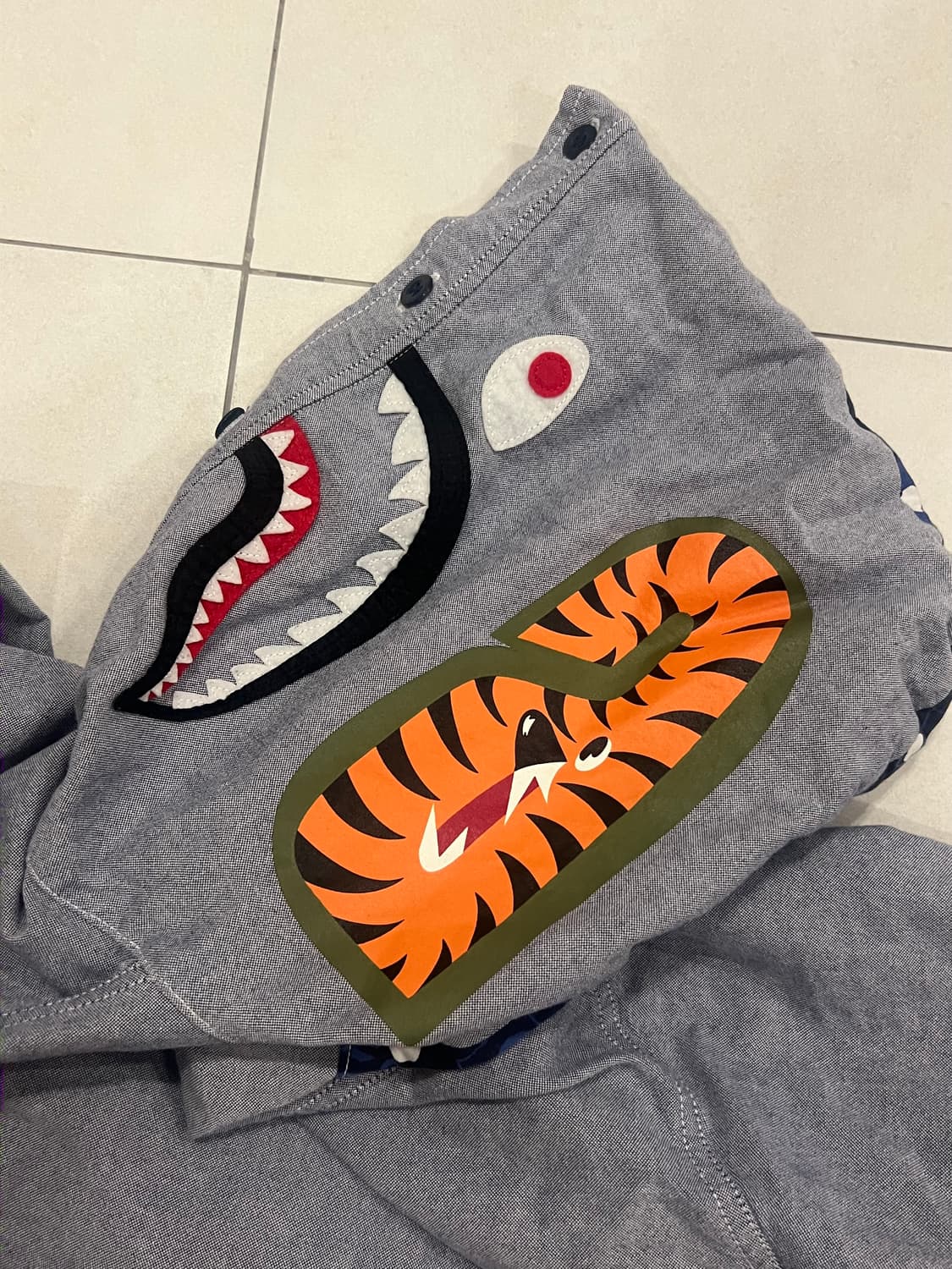 베이프 샤크 셔츠 판매해요! 상품이미지4