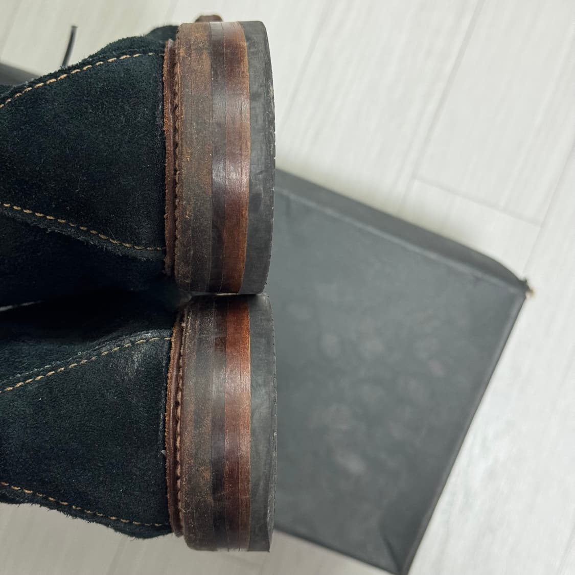 알든 Alden 언라인드 처카 부츠 14968 8.5E 상품이미지6