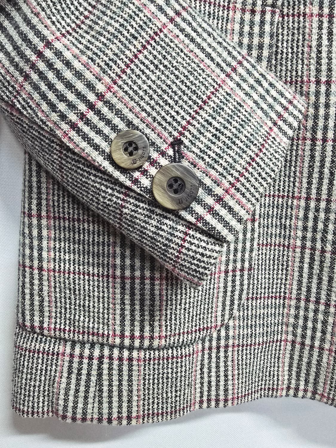 jj지고트 체크 패턴 자켓 55 상품이미지4