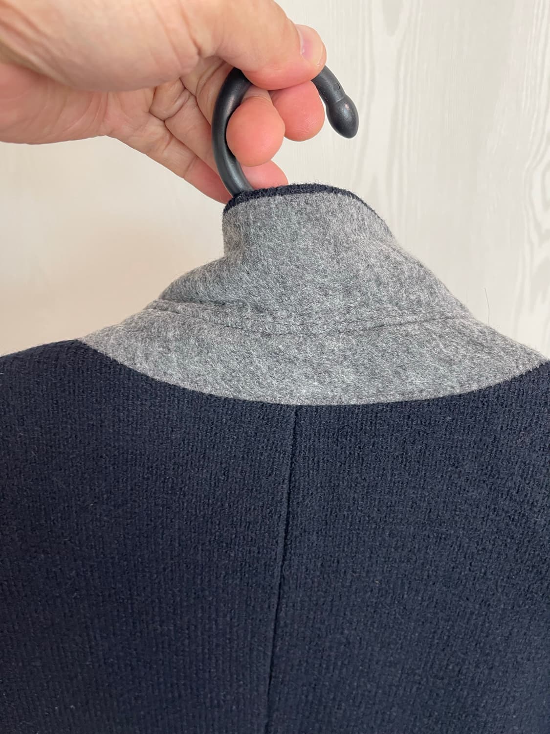 빈폴 울저지 재킷형 코트 BC6930A03R 네이비 105 상품이미지5