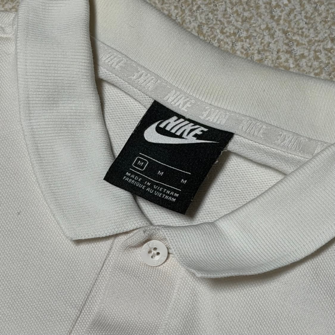 나이키 M 피케 반팔티 화이트 상품이미지5