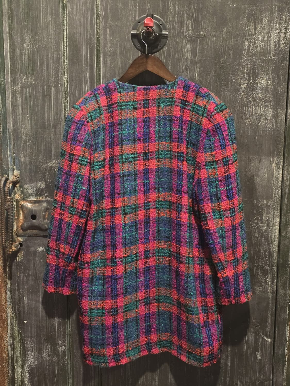 80s DONCASTER Plaid Jacket/made in U.S.A 상품이미지6