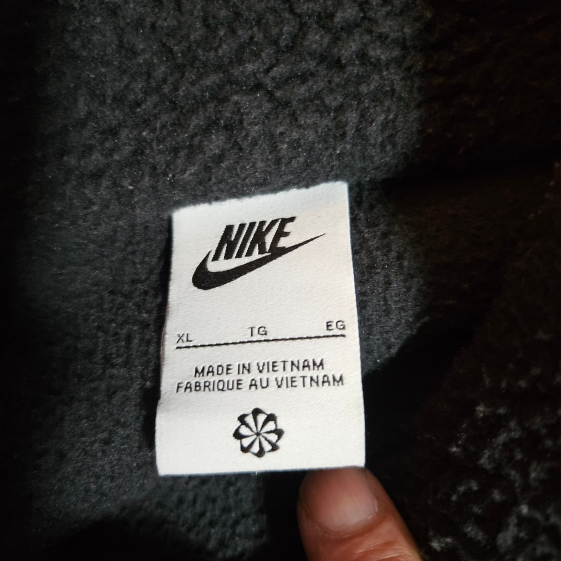 나이키 NSW 쉐르파 양털 플리스 자켓 XL size 상품이미지6