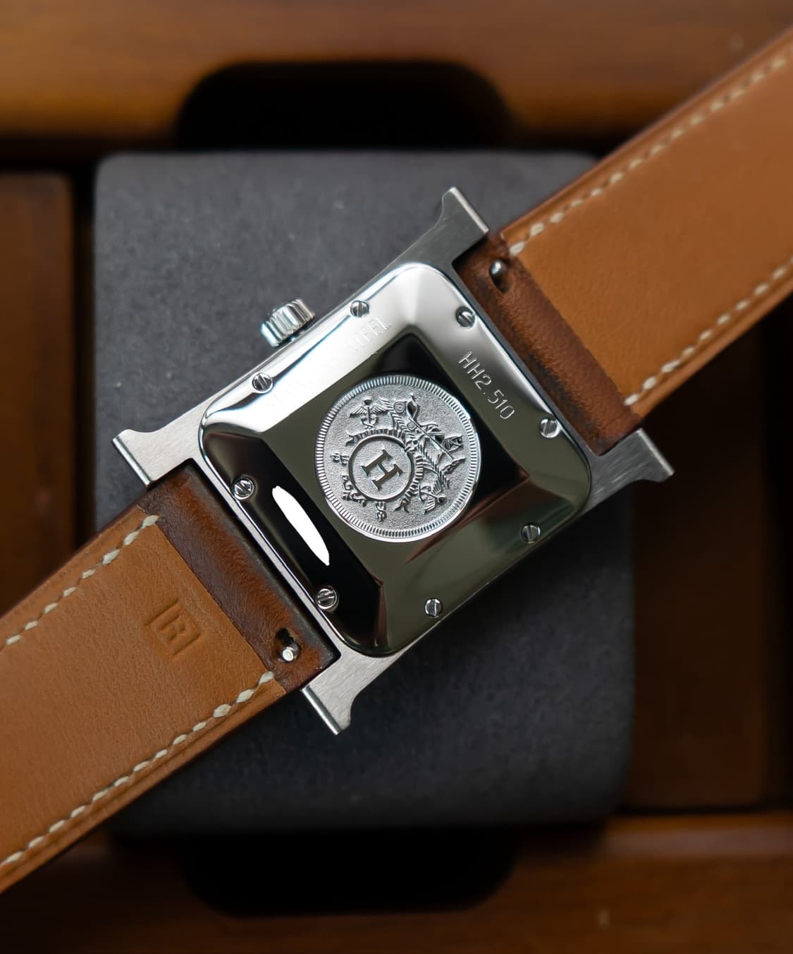 에르메스 H아워 미듐 MM 오토매틱 남여공용 시계 상품이미지2