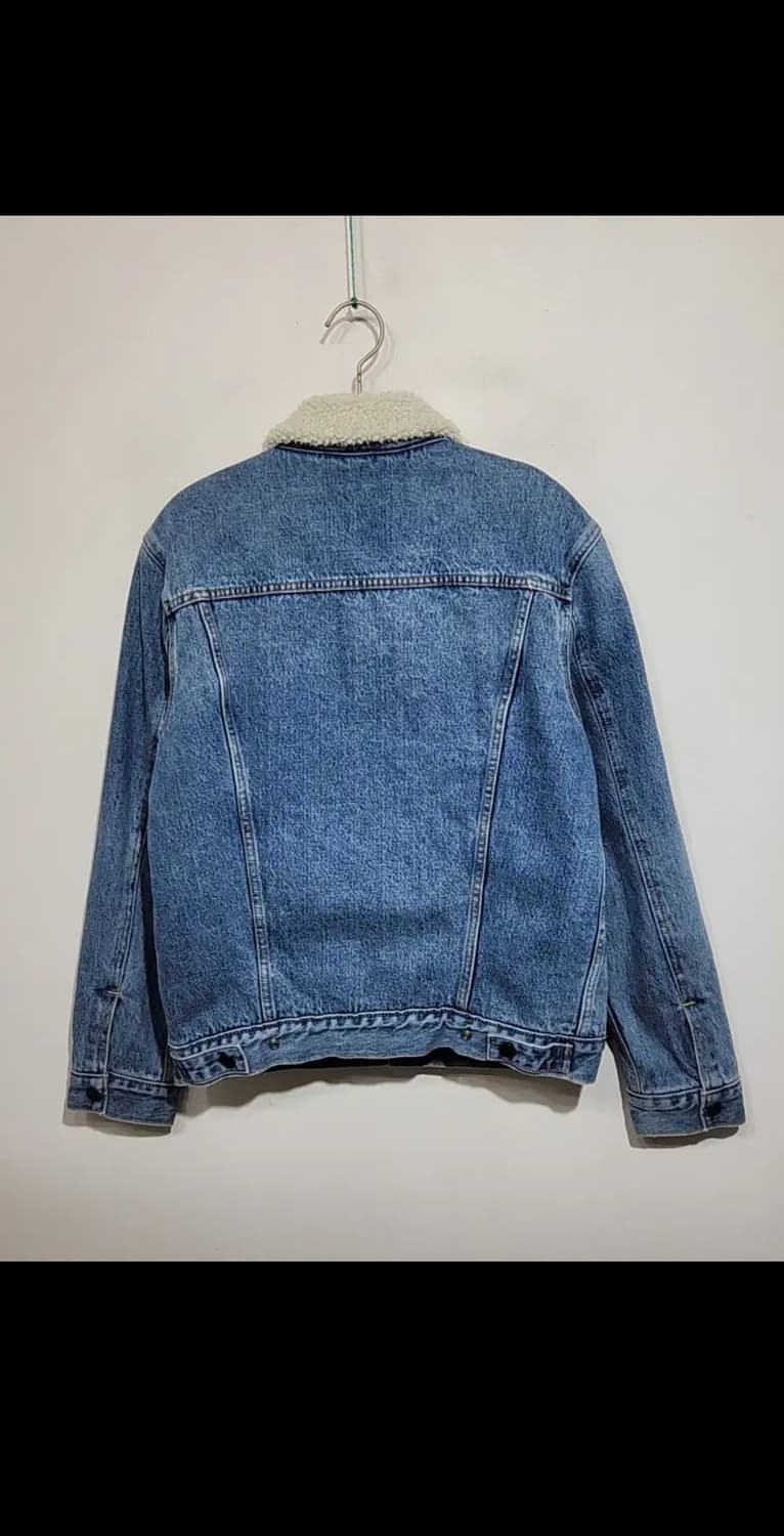 (S) 리바이스 양털 데님자켓 연청 레드탭 청자켓  상품이미지6