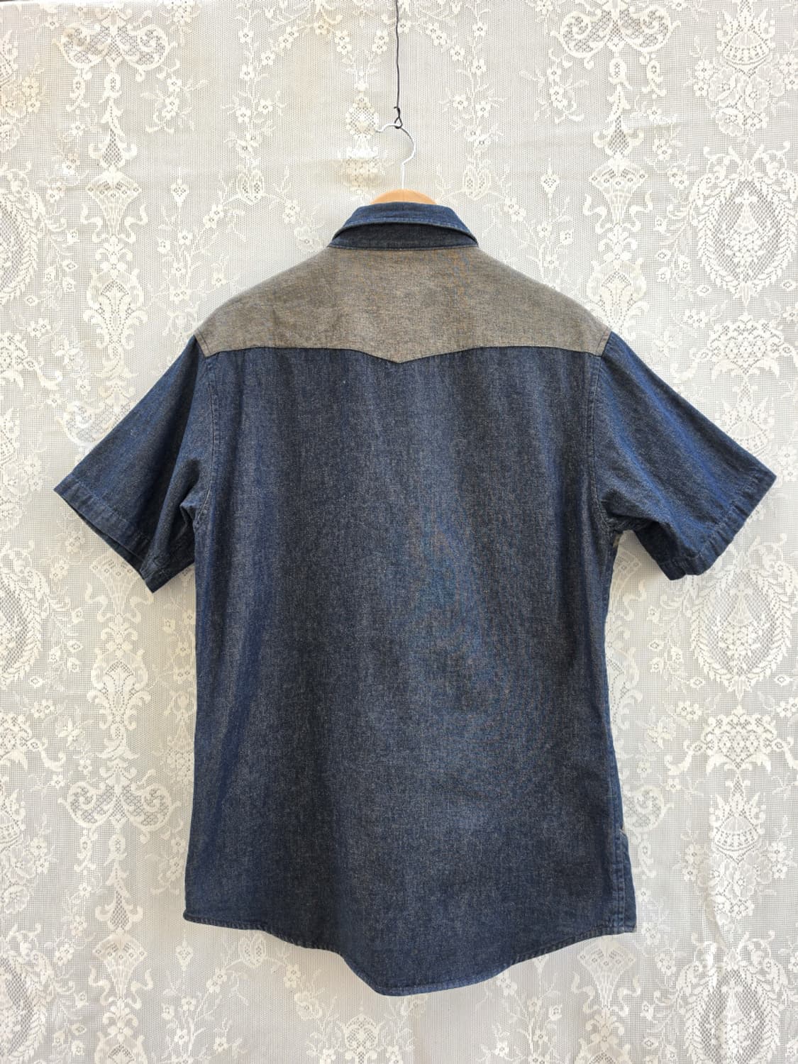 데님 패치워크 웨스턴 셔츠 상품이미지6