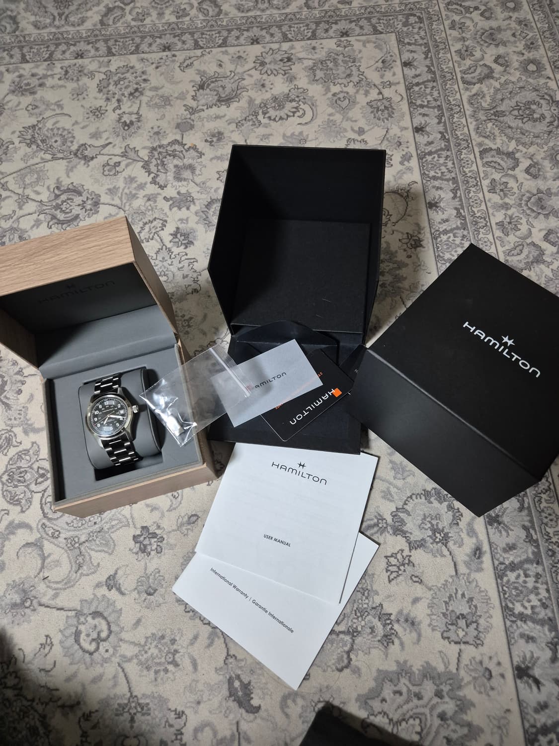 해밀턴 카키필드 오토 38mm 백화점구입 오토메틱 시계 워치 상품이미지6