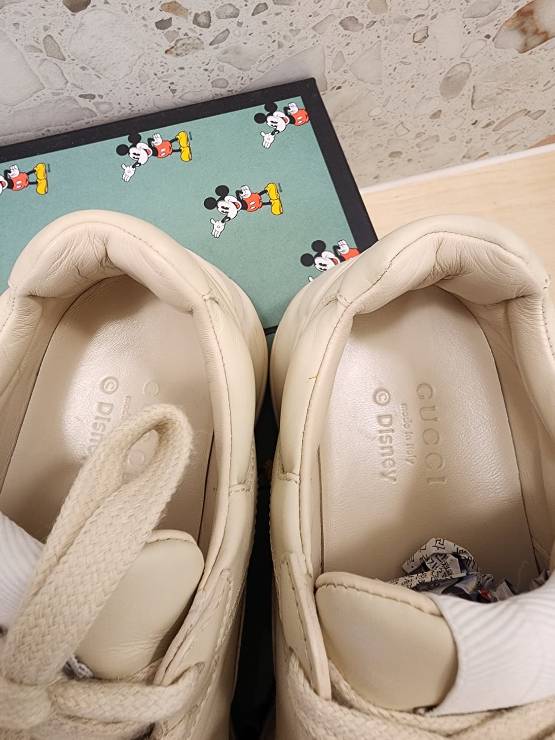 구찌 X 디즈니 라이톤 여성 스니커즈 602049 34 1/2 상품이미지10