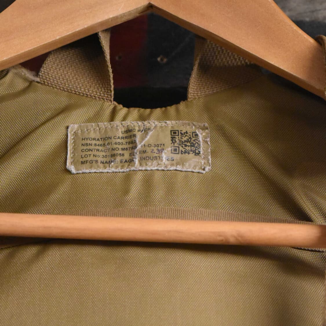 USMC Hydration Carrier Pack Original 상품이미지10