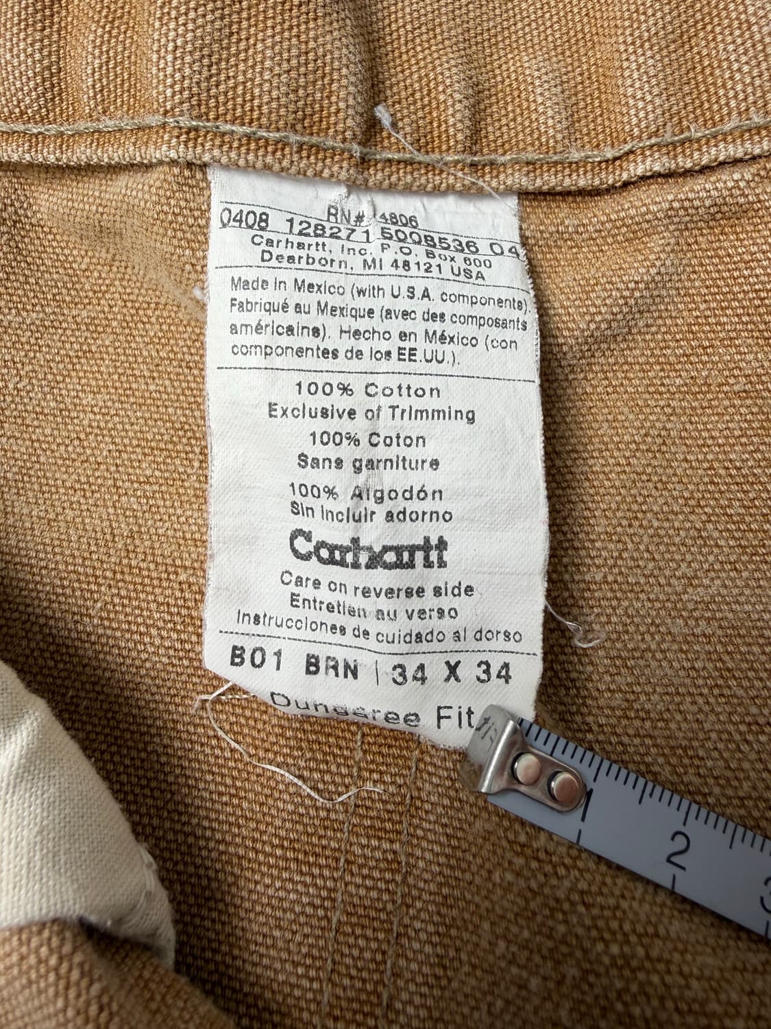 00s Carhartt Double Knee Work Pants 상품이미지3