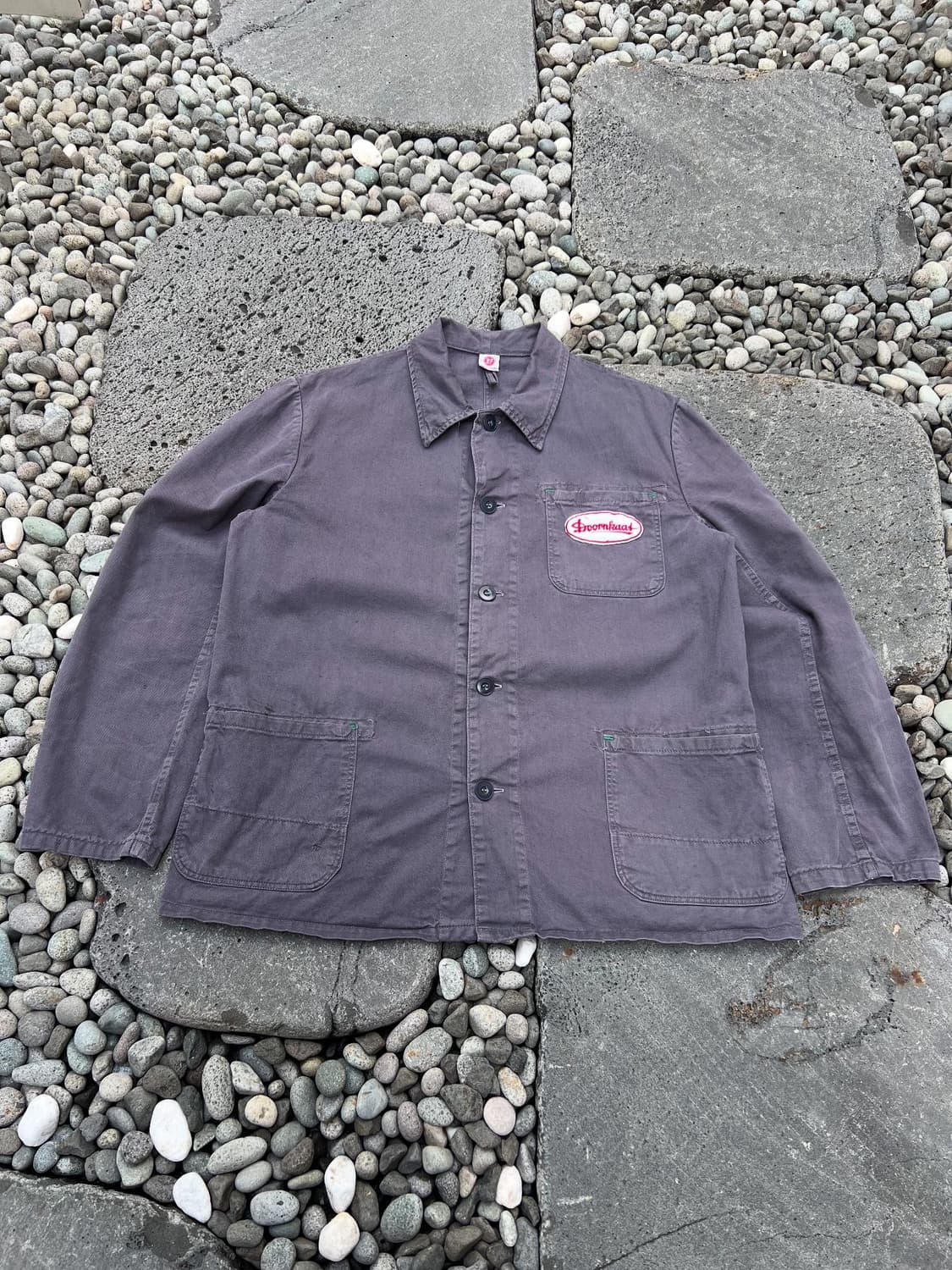 OLD EURO BP GREY VINTAGE 유럽발빈티지워크자켓 상품이미지1