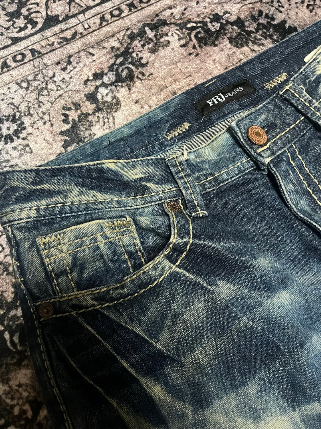 FRJ jeans 샌드워싱 데님팬츠 32 상품이미지4