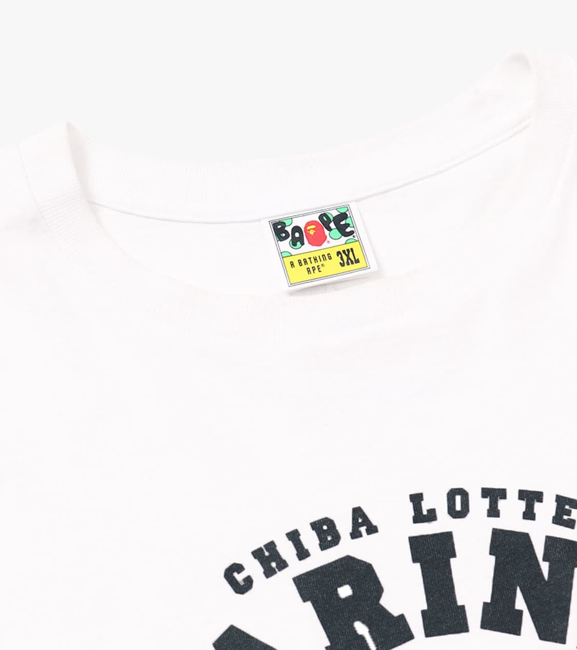 BAPE X CHIBA LOTTE - 25SS COLLEGE TEE 상품이미지3