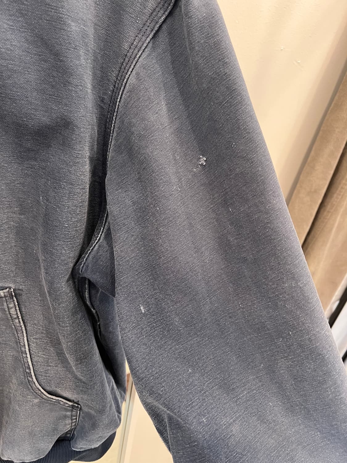 00s Carhartt 칼하트 덕 액티브 페이딩 후드 워크 자켓 상품이미지9