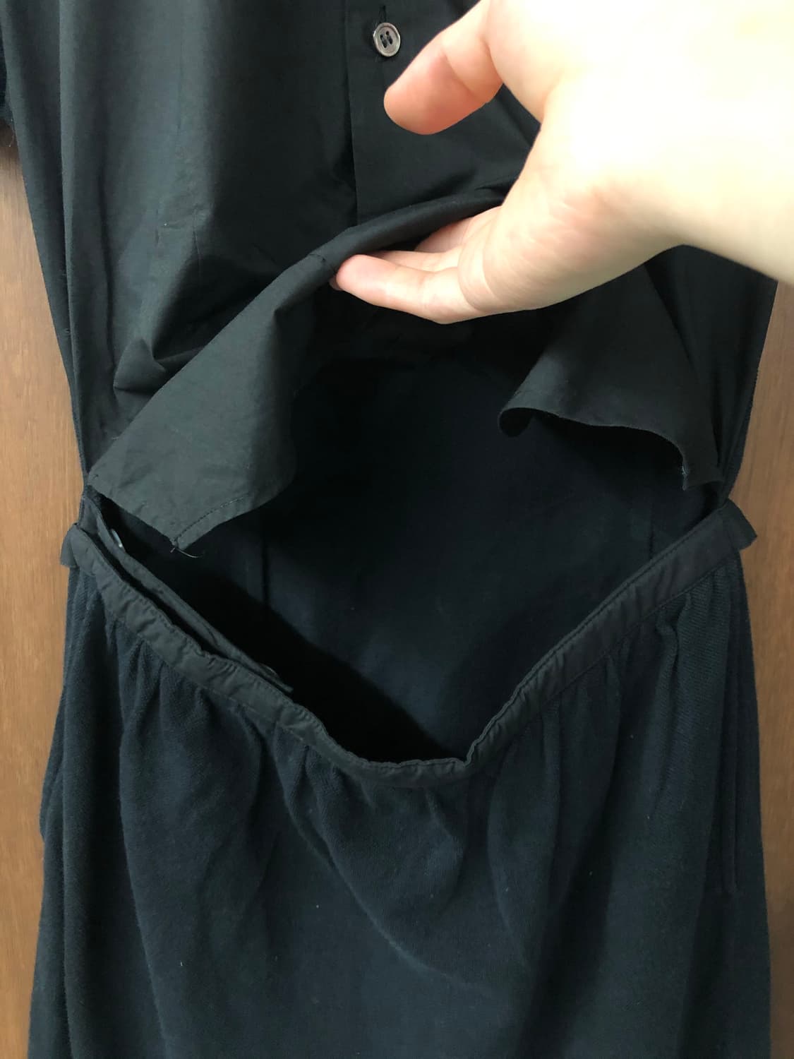 Comme des garcons tricot 셔츠 도킹 원피스 상품이미지3