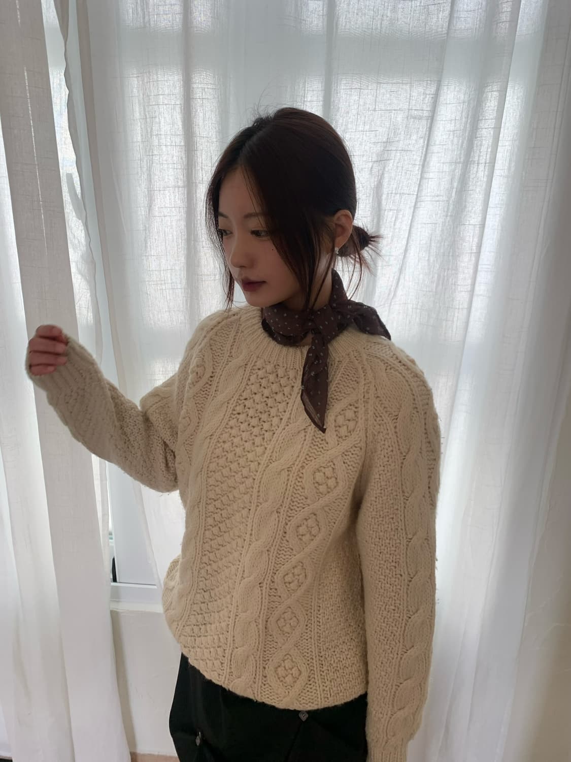 S.O.O Mint Choco Scarf 상품이미지3