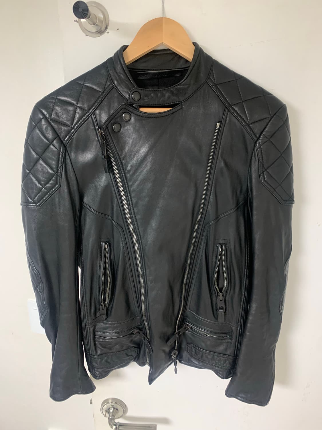 타임옴므 가죽자켓 상품이미지1