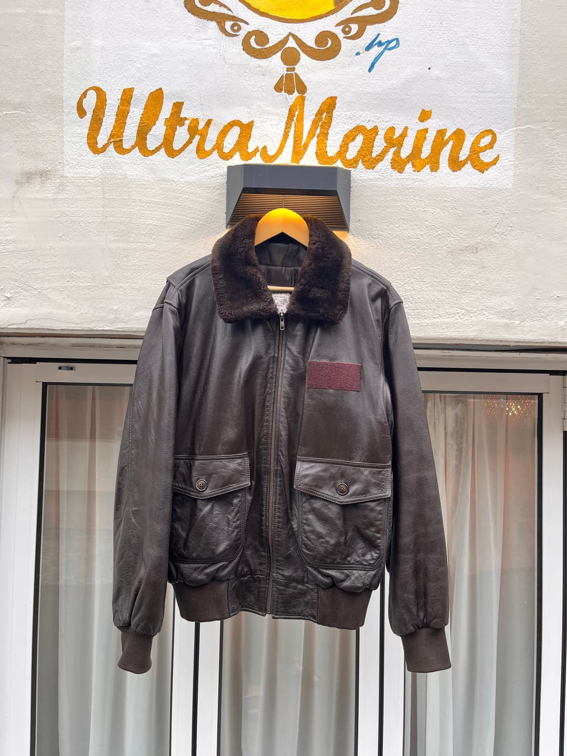 대한민국 공군 조종사 가죽 점퍼 (100) 상품이미지1