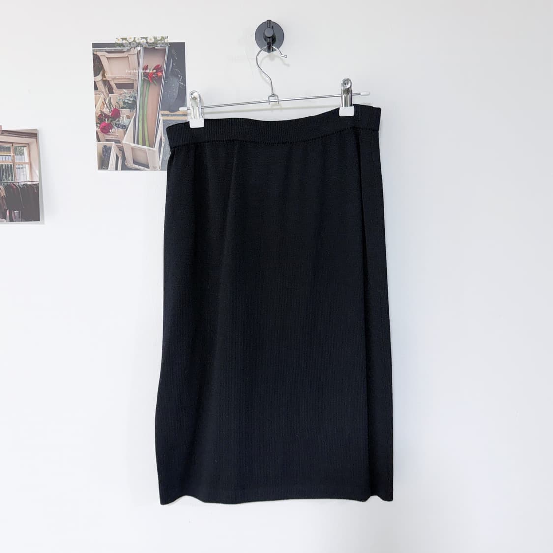 [6] 세인트존 울 스커트 네이비 상품이미지2