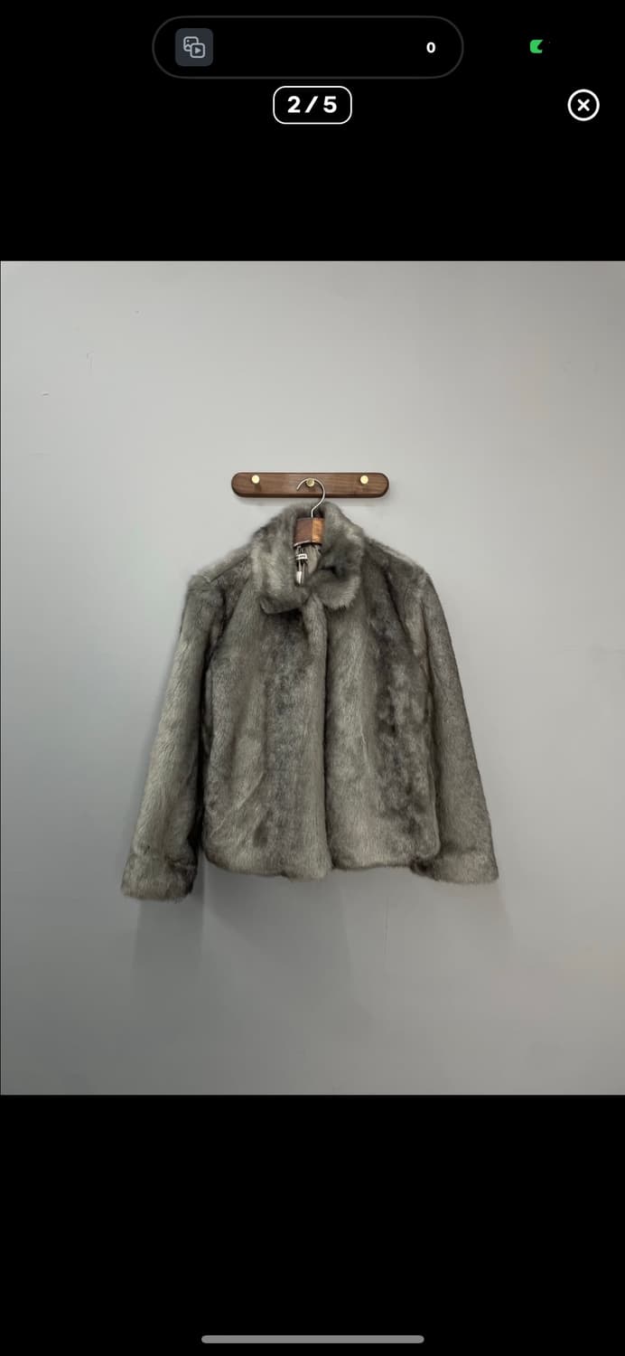 위아그레이 페이크퍼 자켓 A3199 상품이미지2