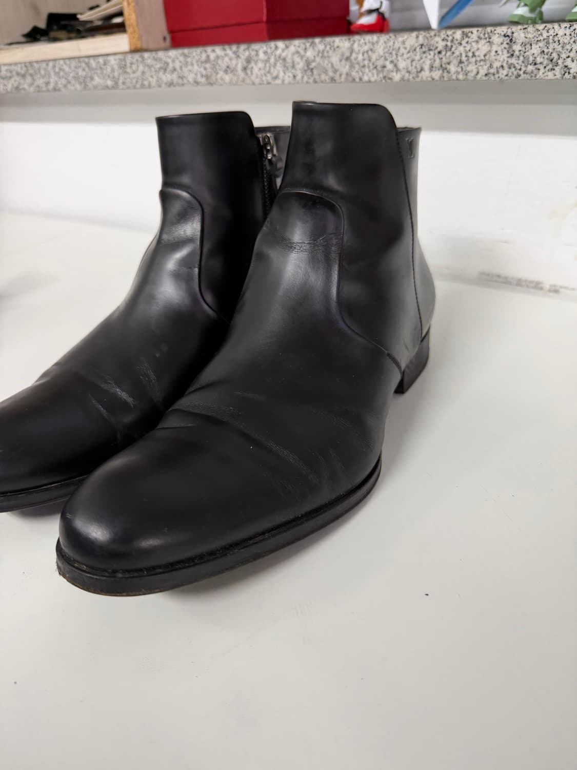 정품) 루이비통 남성 가죽 첼시부츠 6(255-260) 상품이미지2