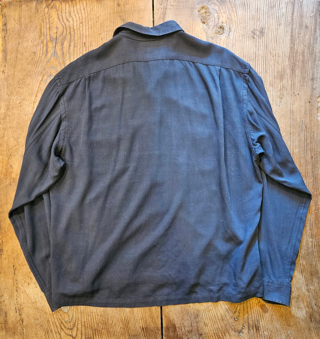 더블알엘  레이온 개버딘 셔츠 자켓 상품이미지2