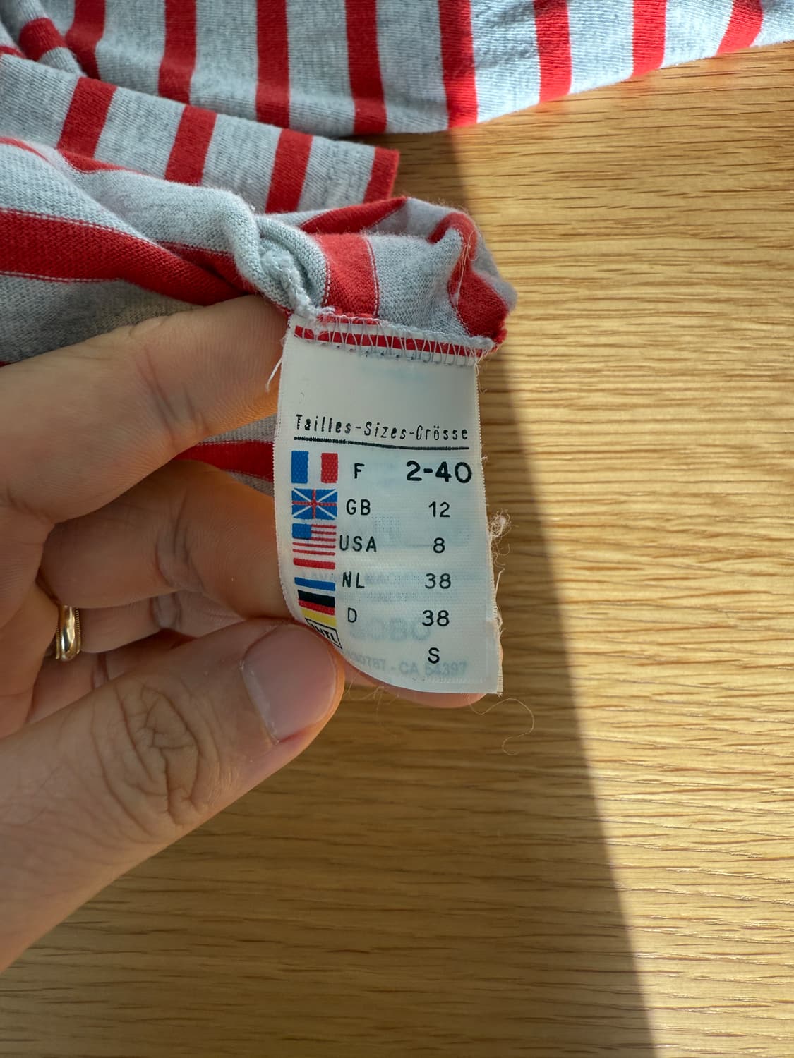 세인트 제임스(Saint james) 스트라이프 티셔츠(FRANCE) 상품이미지7