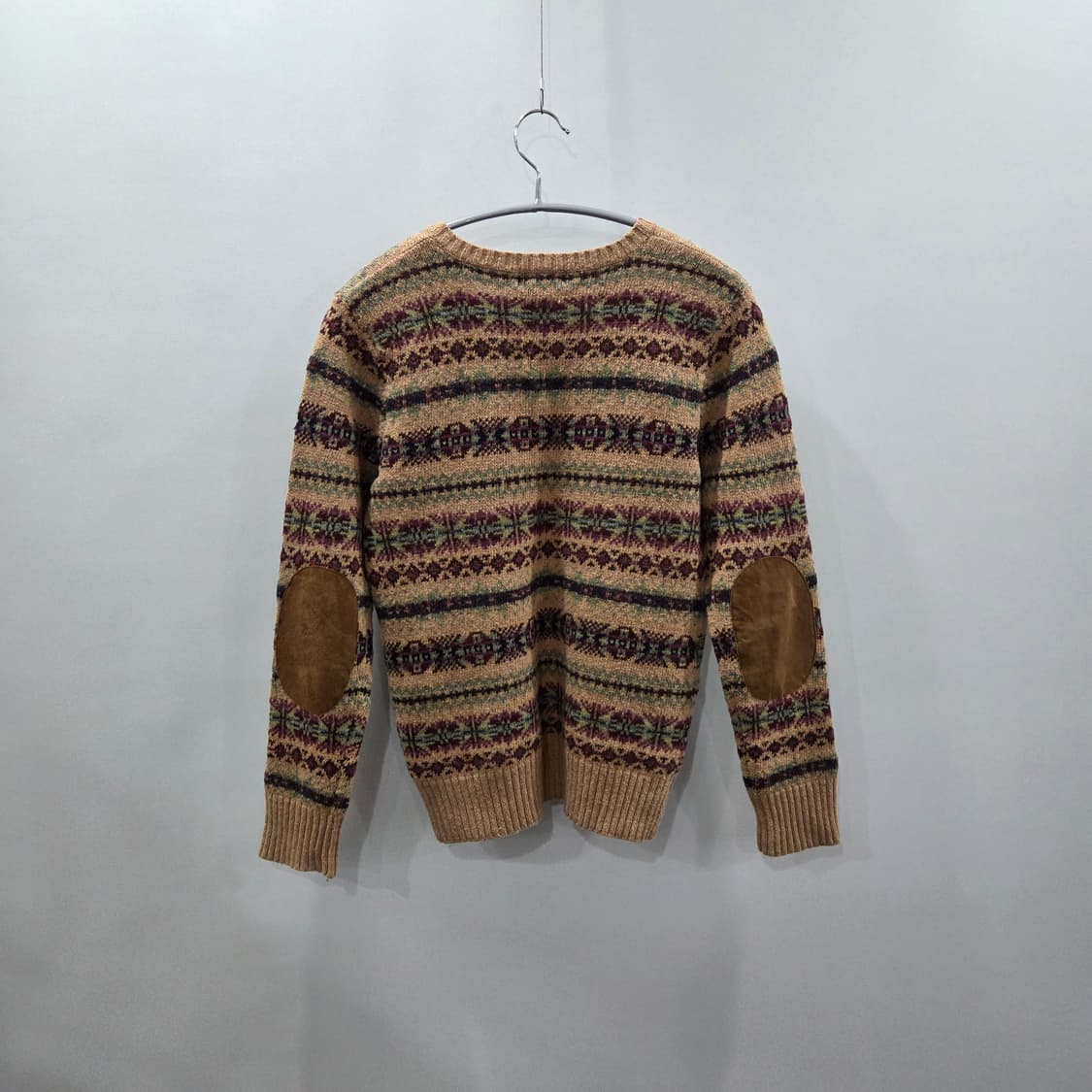 폴로랄프로렌 키즈 페어아일 캐시미어 블랜드 브이넥 니트 M/10/12 상품이미지4