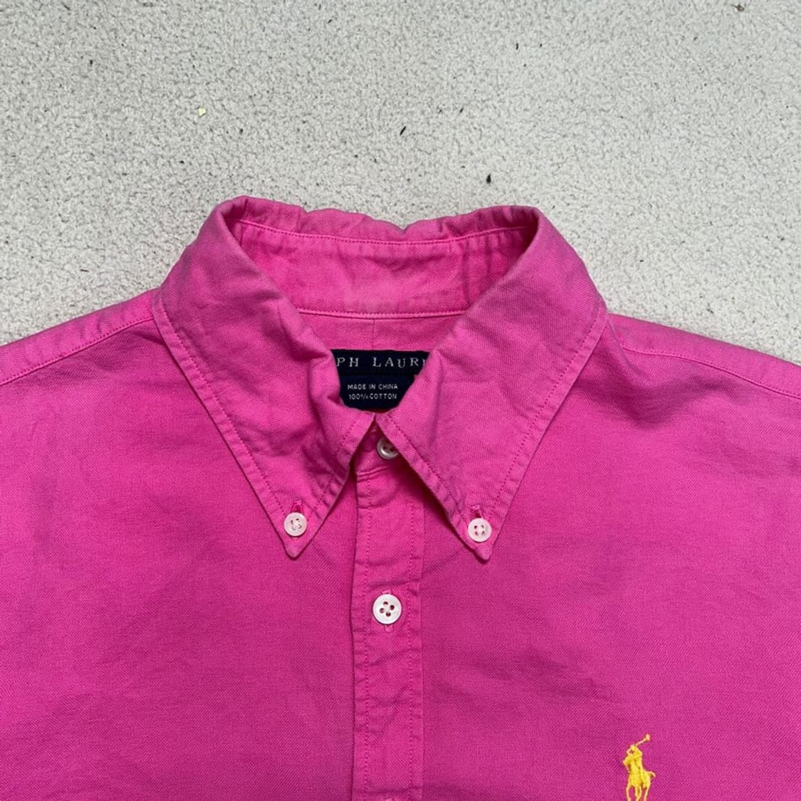 폴로랄프로렌 슬림핏 핑크 베이직 셔츠 95 상품이미지4