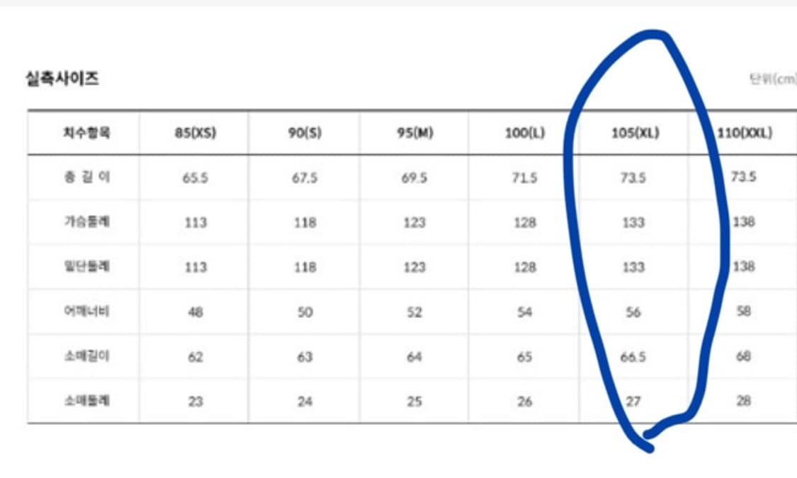 노스페이스 써밋다운 신형 드라이로프트 블랙 xl 105 상품이미지7