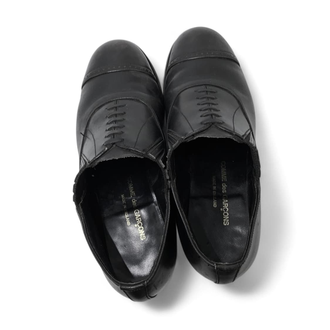 꼼데가르송 레이디스 레더 드레스슈즈 상품이미지3