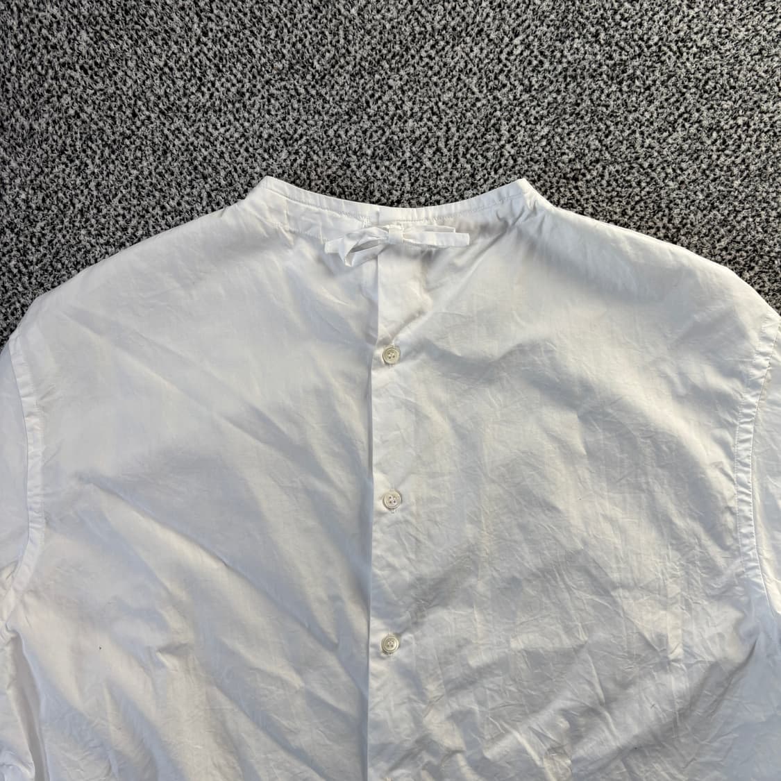 매장판 마르니 비대칭 화이트 셔츠 (46) 상품이미지6