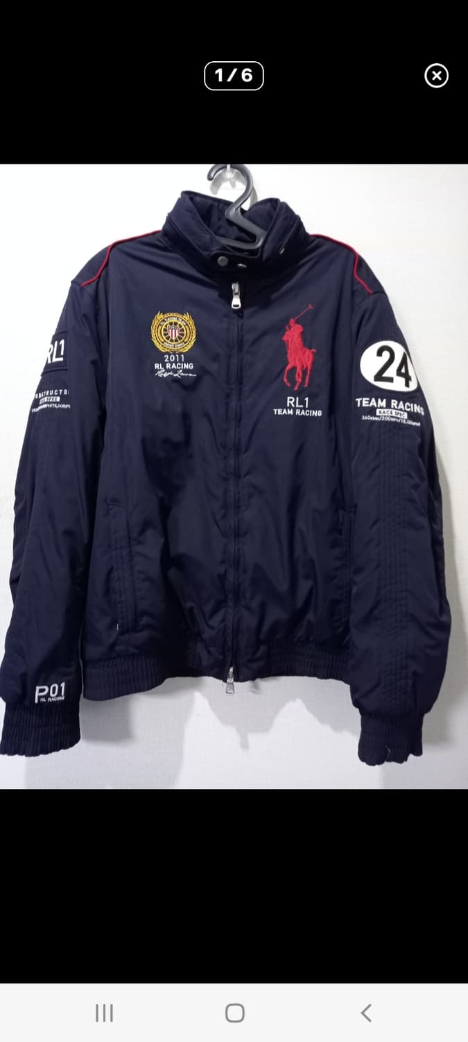 폴로 POLO 랄프로렌 USA팀 레이싱 봄버 자켓 100/L 상품이미지1