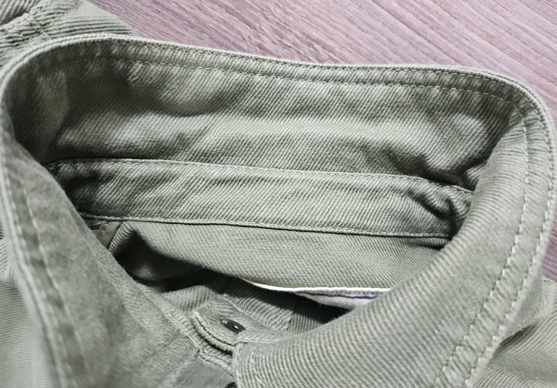 자딕앤볼테르 태클 린넨-블랜드 셔츠 카키 M 상품이미지7