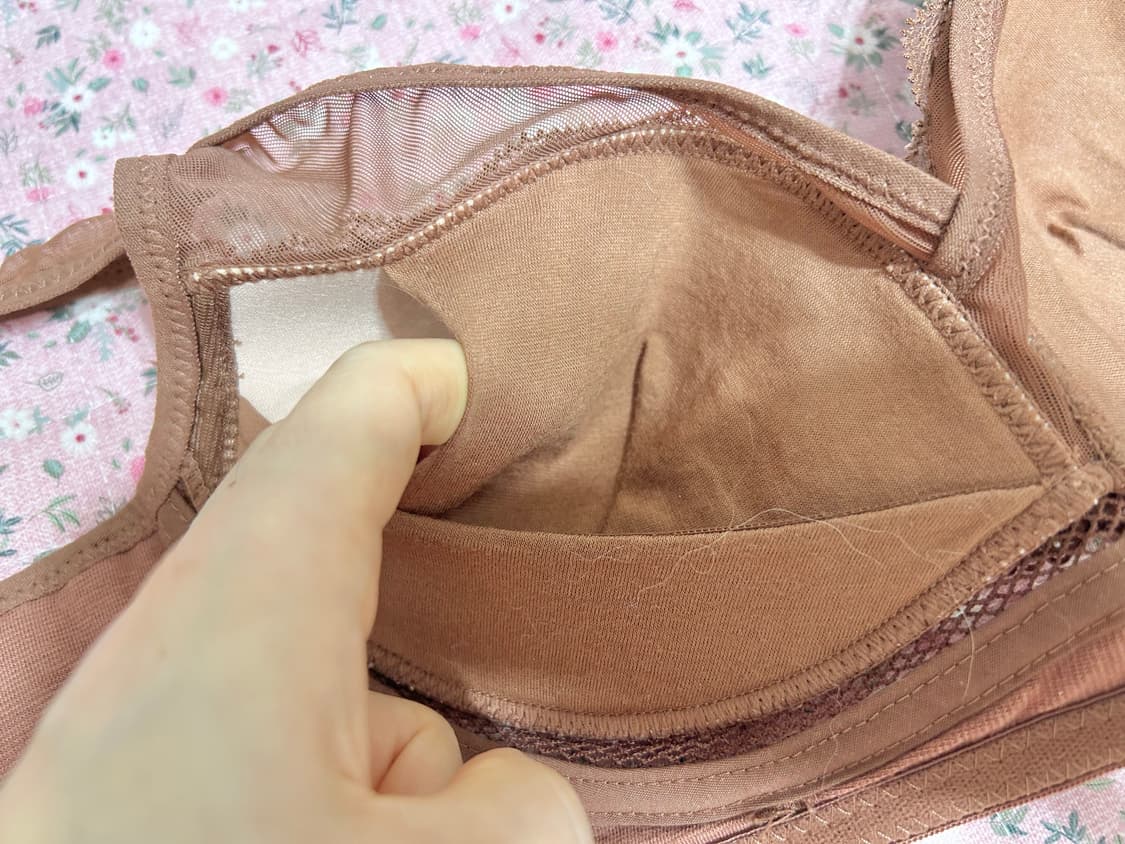  비비안 여성 속옷 세트/숨쉬는 브라/망사/면팬티/레이스 상품이미지3